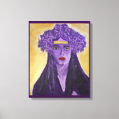 Evelyn Crowned Canvas Afdruk (Voorkant)