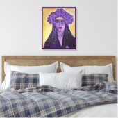Evelyn Crowned Canvas Afdruk (Insitu (Slaapkamer))