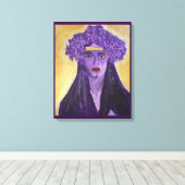 Evelyn Crowned Canvas Afdruk (Insitu (Houten vloer))