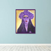 Evelyn Crowned Canvas Afdruk (Insitu (Houten vloer))