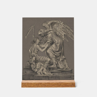 Evelyn de Morgan Angel Acryl Bord