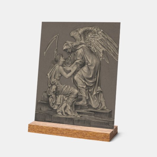 Evelyn de Morgan Angel Acryl Bord (Hoek)