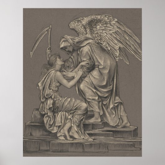 Evelyn de Morgan Angel Poster (Voorkant)