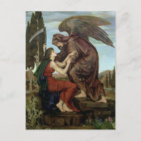 Evelyn de Morgan - De Engel des Doods Briefkaart