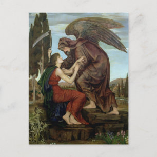 Evelyn de Morgan - De Engel van de Dood Ansichtkaa Briefkaart