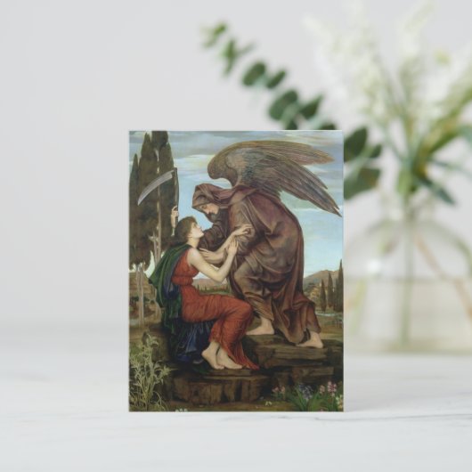 Evelyn de Morgan - De Engel van de Dood Ansichtkaa Briefkaart (Staand voorkant)