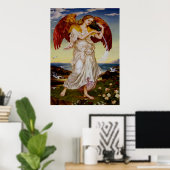 Evelyn De Morgan - Eros Poster (Thuiskantoor)