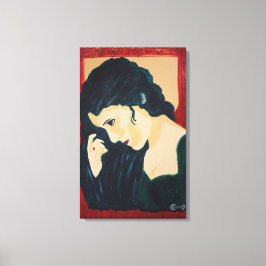 Evelyn Demure Canvas Afdruk