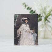 Evelyn Farquhar | Sir John Lavery Briefkaart (Staand voorkant)
