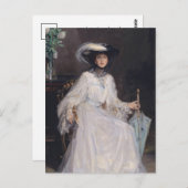 Evelyn Farquhar | Sir John Lavery Briefkaart (Voorkant / Achterkant)