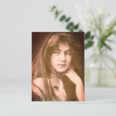 Evelyn Nesbit Briefkaart (Staand voorkant)