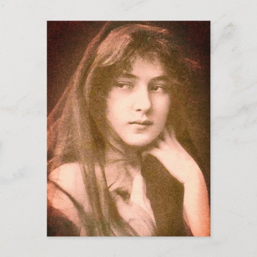 Evelyn Nesbit Briefkaart (Voorkant)