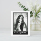 Evelyn Nesbit, Celebrity, c1905,  Briefkaart (Staand voorkant)