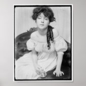 Evelyn Nesbitt ongeveer 1900 Poster (Voorkant)