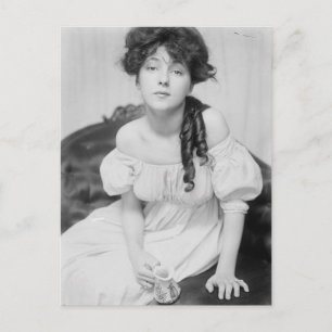 Evelyn Nesbitt over 1900 Briefkaart
