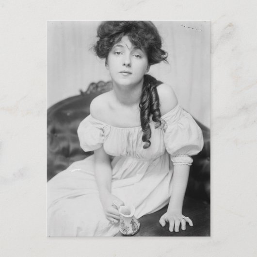 Evelyn Nesbitt over 1900 Briefkaart (Voorkant)