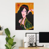 Evelyn Plays Poster (Thuiskantoor)