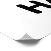 EVELYN POSTER (Hoek)