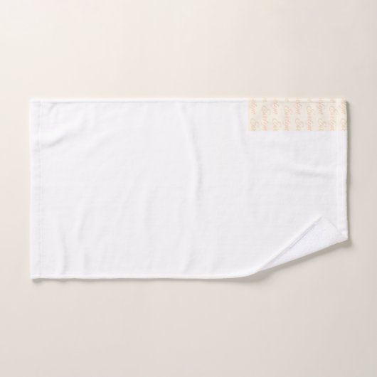 Evelyn Repeating Name Pattern Bad Handdoek (Handdoek)