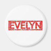 Evelyn Stamp Magneet (Voorkant)