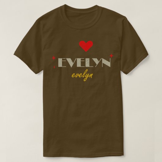 Evelyn T-shirt (Design voorkant)