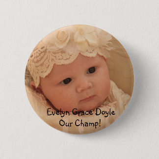 Evelyn-toets Ronde Button 5,7 Cm