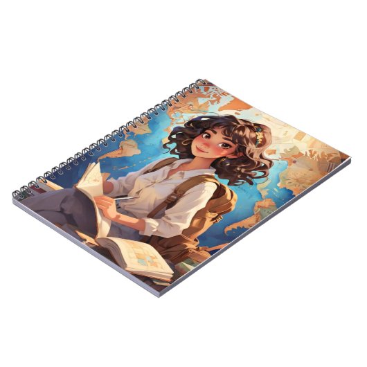 Evelyn Wanderlust printbare junk journals Notitieboek (Linkerzijde)