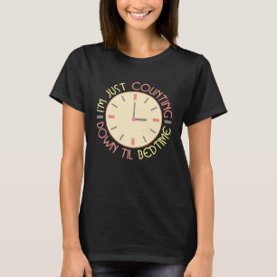 Even aftellen tot het slapengaan drukke mam levens t-shirt