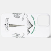 Even Broken, I Still See – Abstract Eye Design Case-Mate iPhone Case (Achterkant (horizontaal))