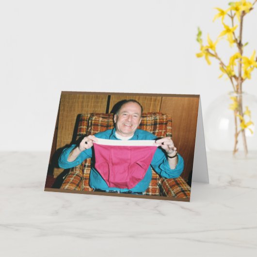 Even een korte dank kaart (Gele Bloem)