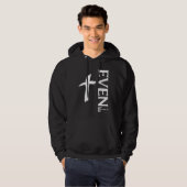 Even If Daniel 318 Faith Bible Verse Bible Quot Hoodie (Voorkant volledig)