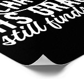 Even In The Chaos His Grace Still Finds Me Christi Poster (Hoek)