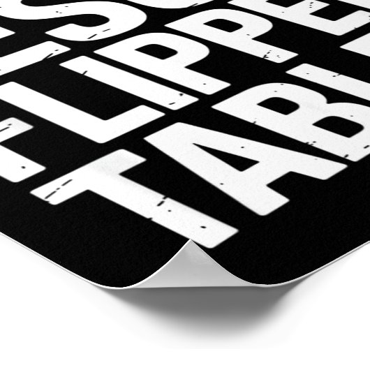 Even Jesus Flipped Tables Funny Jesus Lovers Chris Poster (Hoek)