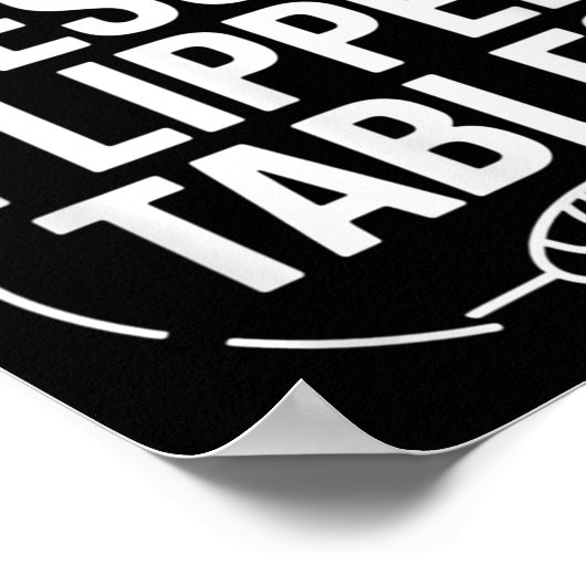 Even Jesus Flipped Tables Funny Jesus Lovers Chris Poster (Hoek)