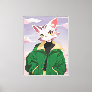 Even pauzeren voor een moment canvas afdruk