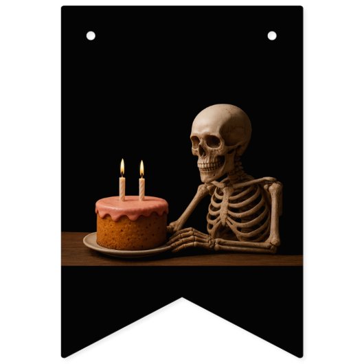 Even Skeletons Deserve a Birthday Slice Vlaggetjes (Derde vlag)