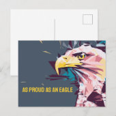 Even trots als een Adelaar Briefkaart (Voorkant / Achterkant)