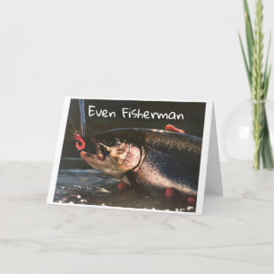 EVEN **VISHERMAN* CELEBRATE CHRISTMAS KAART