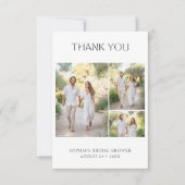 Evenement 4 Foto bruiloft Vrijgezellenfeest Bedankkaart (Voorkant)