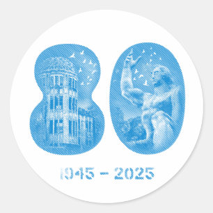 Evenement 5 augustus NYC 2025 Ronde Sticker