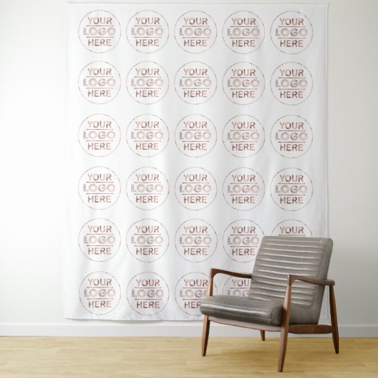 Evenement Aangepast Logo Step And Repeat Achtergro Wandkleed (In situ)