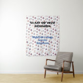 Evenement achtergrond Jiving\Bopping - tekst is be Wandkleed (In situ)