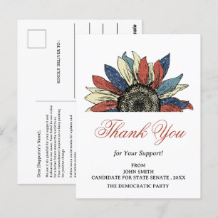 Evenement Bedankt voor de Bijdragen aan de Politie Briefkaart