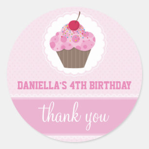 EVENEMENT DECORATIEVE STICKER :: cupcake 6