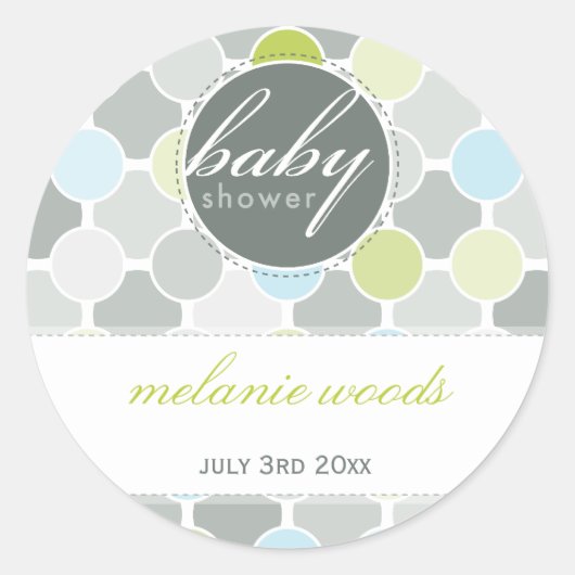 EVENEMENT DECORATIEVE STICKER :: fizzy spots 1 (Voorkant)