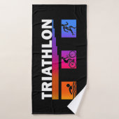 EVENEMENT Handdoeken/50-100 / Triathlon: zwemmen,  Badhanddoek (Badhanddoek)
