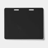 Evenement Logo Black Gold Crew Verkoper Personeels Badge (Achterkant)