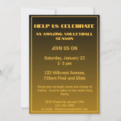 Evenement Naam Locatie Sport Thema Basketbal Kaart (Achterkant)