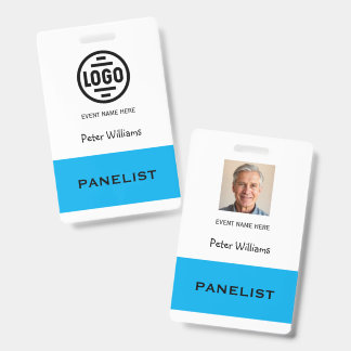 Evenement Panelist Foto ID Badge Pas