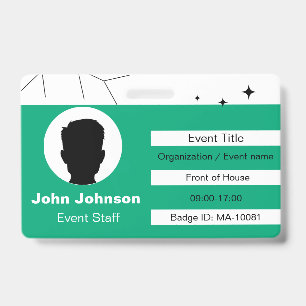 Evenement Personeel Badge